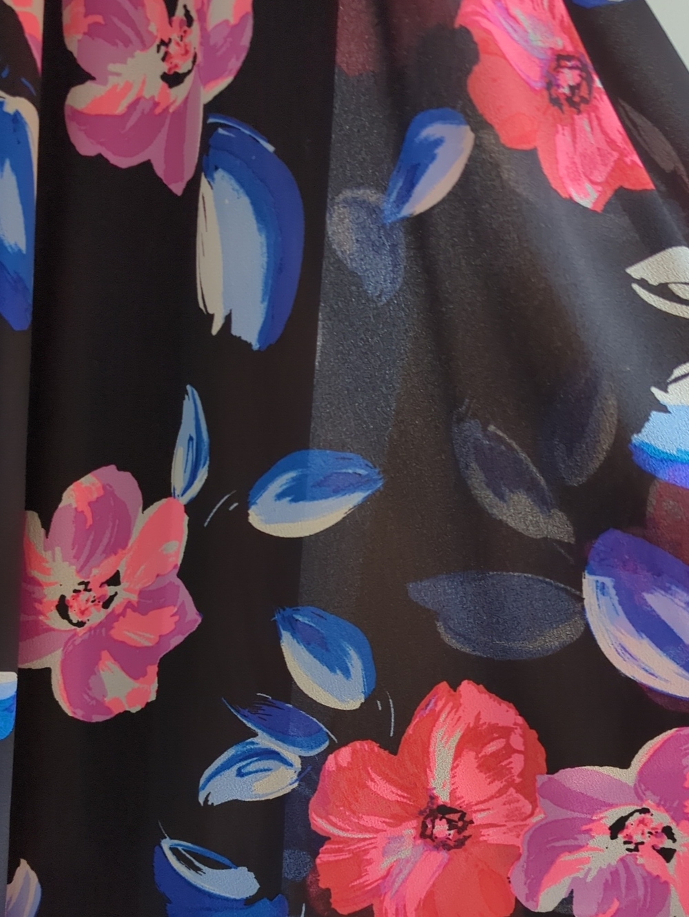 Torrid Black Maxi Dress with Floral Print - Picture 5 of 5